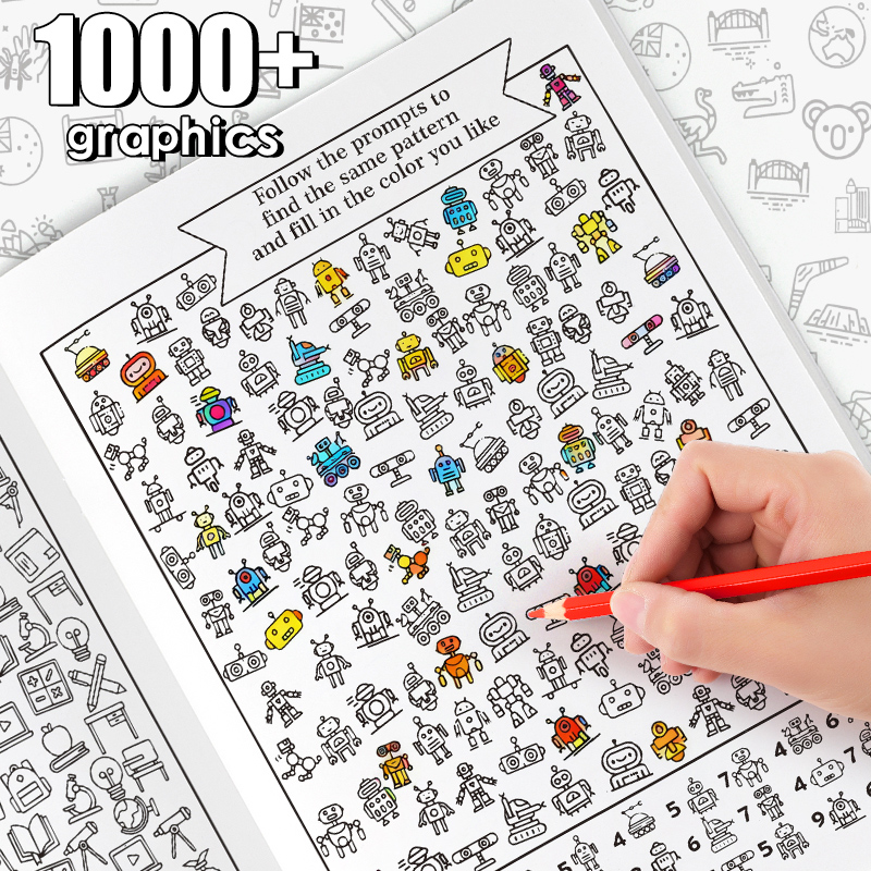 Interactive Book with Hidden P - огляд і ціна Food And Snacks Coloring Book