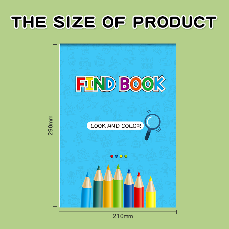 Interactive Book with Hidden P - огляд і ціна Food And Snacks Coloring Book
