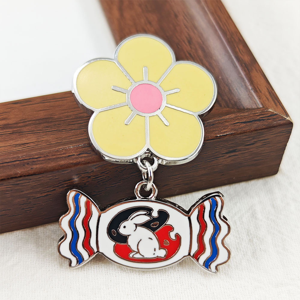 White Rabbit Candy Enamel Pin  - огляд і ціна Food Snacks Candy