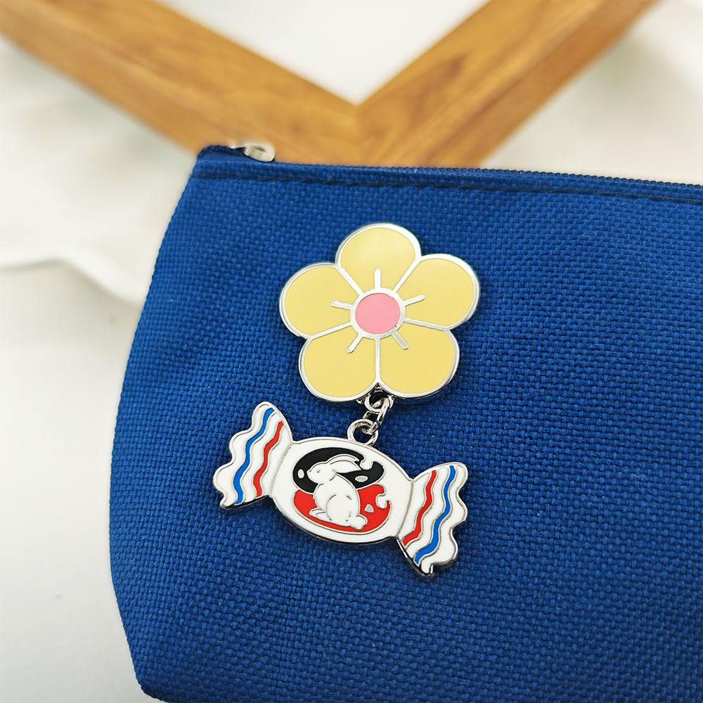 White Rabbit Candy Enamel Pin  - огляд і ціна Food Snacks Candy