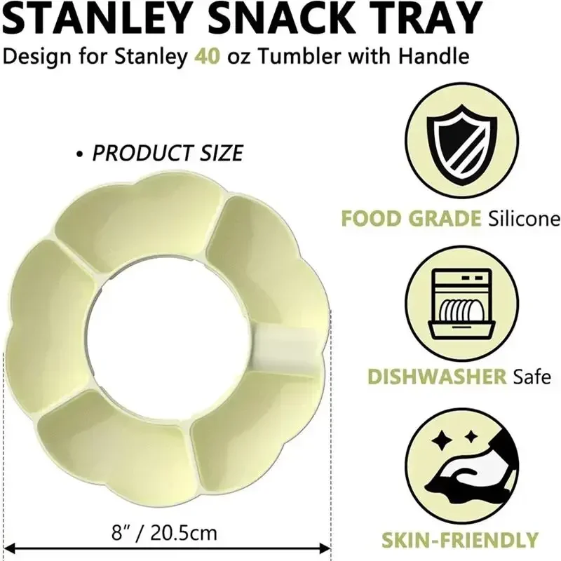 Silicone Snack Platter for Sta - огляд і ціна Food Platter Snacks
