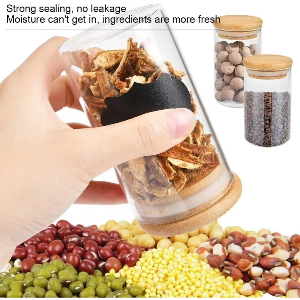 Glass Food Storage Tank with M - огляд і ціна Food Snacks Candy