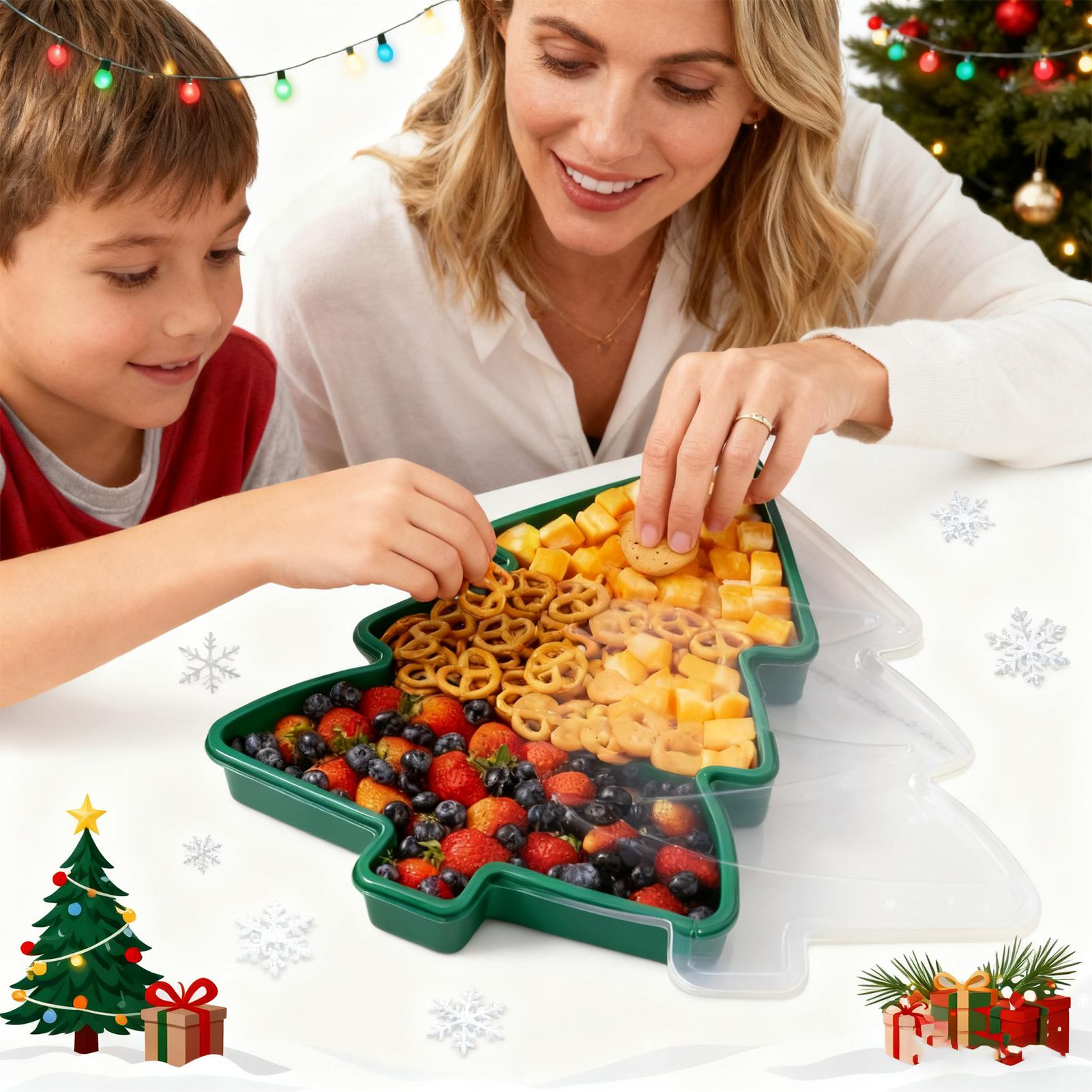 Christmas Snack Tray Food Orga - огляд і ціна Food Platter Snacks