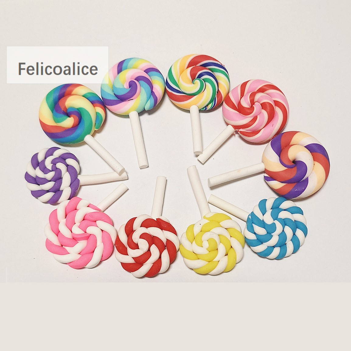 8-20pcs Multicolor  Rainbow Cl - огляд і ціна Korean Food Snacks
