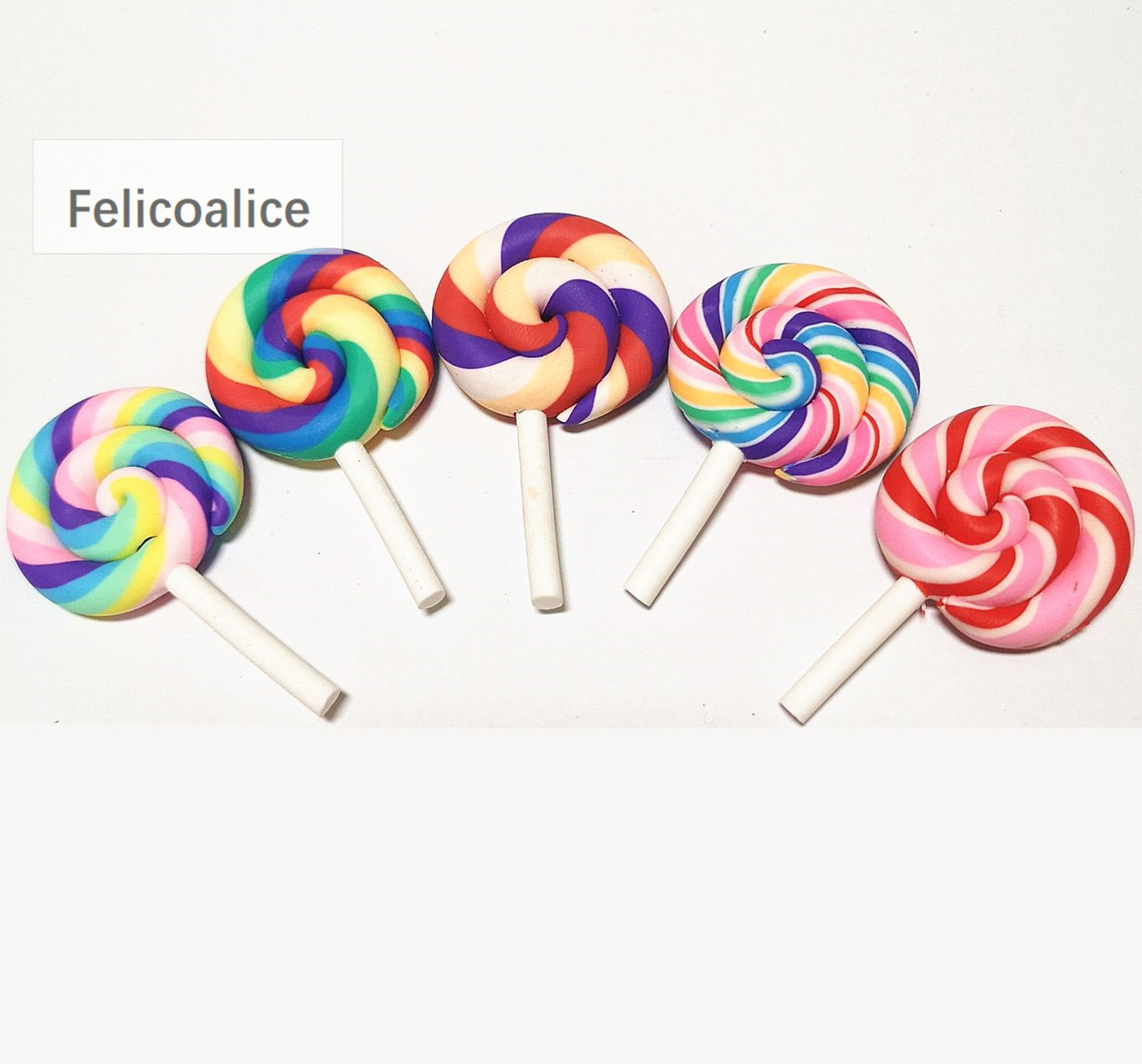 8-20pcs Multicolor  Rainbow Cl - огляд і ціна Korean Food Snacks
