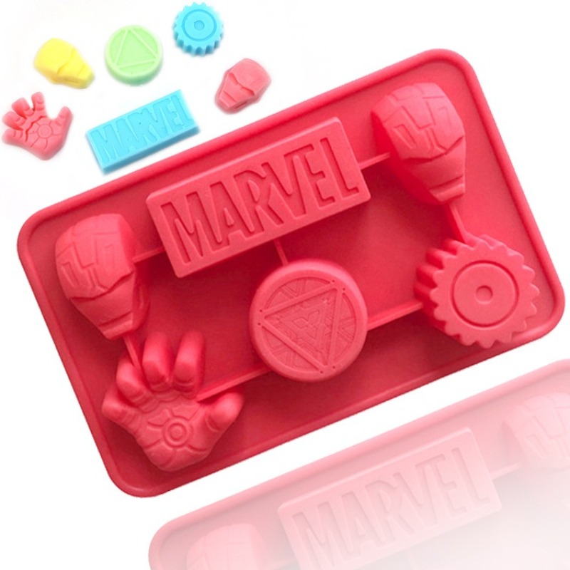 Marvel Mould Iron Man Cartoon  - огляд і ціна Junk Food Snacks