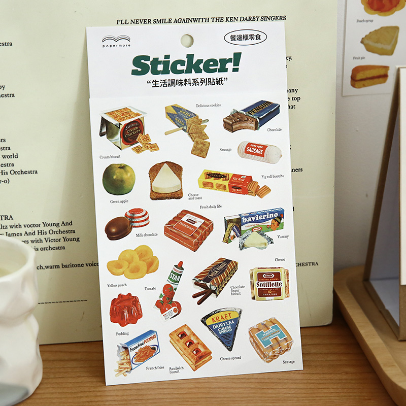Cute Foods Sticker Aesthetic S - огляд і ціна Junk Food Snacks