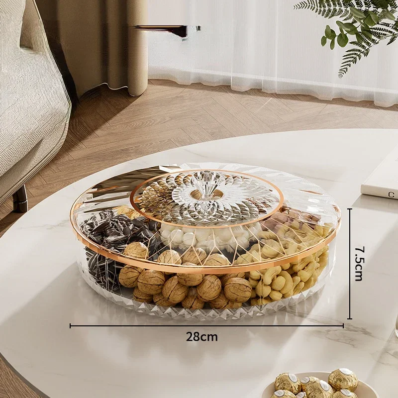 Rotatable Snack Storage Box Fr - огляд і ціна Food Platter Snacks